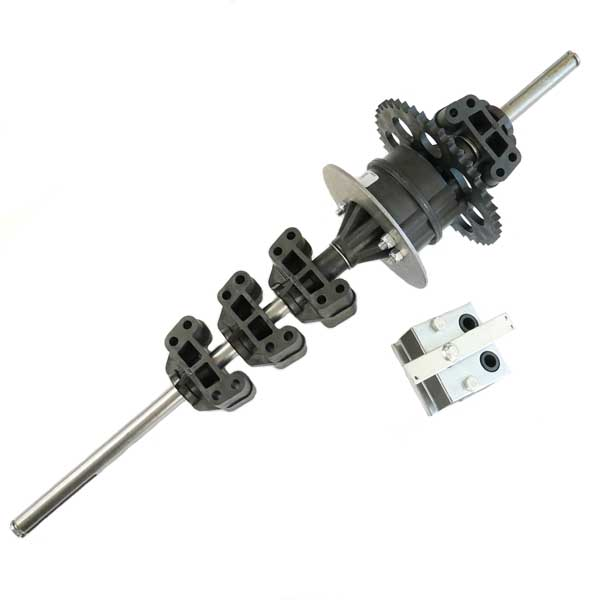 Différentiel tracteur tondeuse GGP - 118400971/1 - Distributeur, Orbitrol, Différentiel