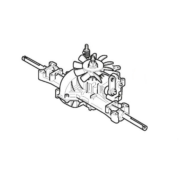 Boite Hydrostatique autoportée  GGP - 118400975/0 - Distributeur, Orbitrol, Différentiel