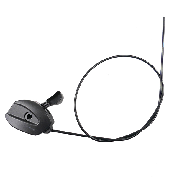 Manette accélérateur et cable tondeuse  GGP - 181005512/0 - Câble, ressort, tige, collier