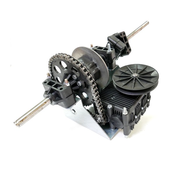 Transmission complète tracteur tondeuse  GGP - 318400970/1 - Transmission