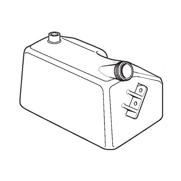 Réservoir essence autoportée  GGP - 325735111/3 - Réservoir, Robinet, Durite essence