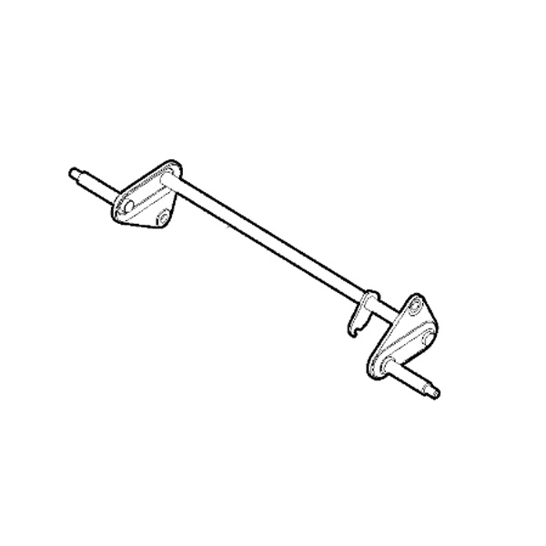 Axe de liaison roues arrière tondeuse Stiga - GGP - 381302857/2 - Bras, Essieu, Étrier