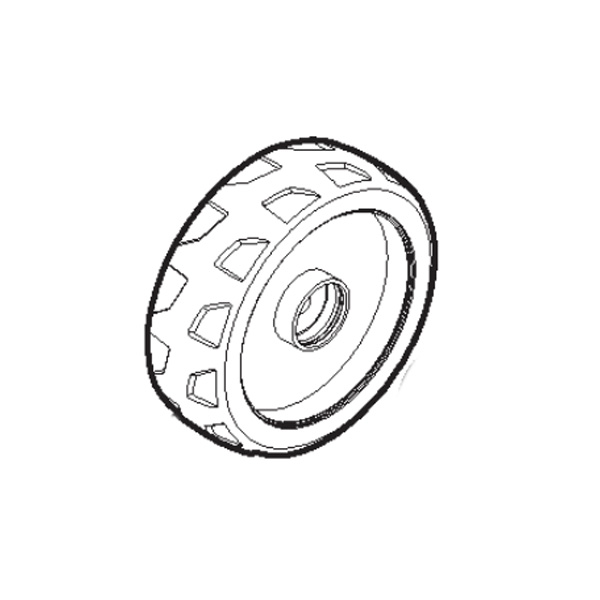 Roue avant 150 mm tondeuse à batterie Stiga - GGP - 322686104/0 - Roue tondeuse