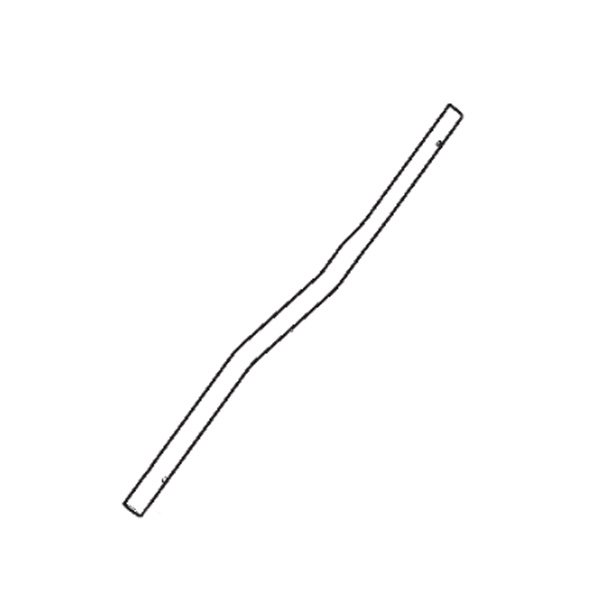 Guidon partie basse noir tondeuse à batterie Stiga - GGP - 381007513/0 - Accessoires Tondeuse