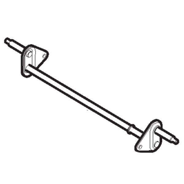 Axe de liaison roue avant tondeuse à batterie Stiga - GGP - 381302913/1 - Bras, Essieu, Étrier