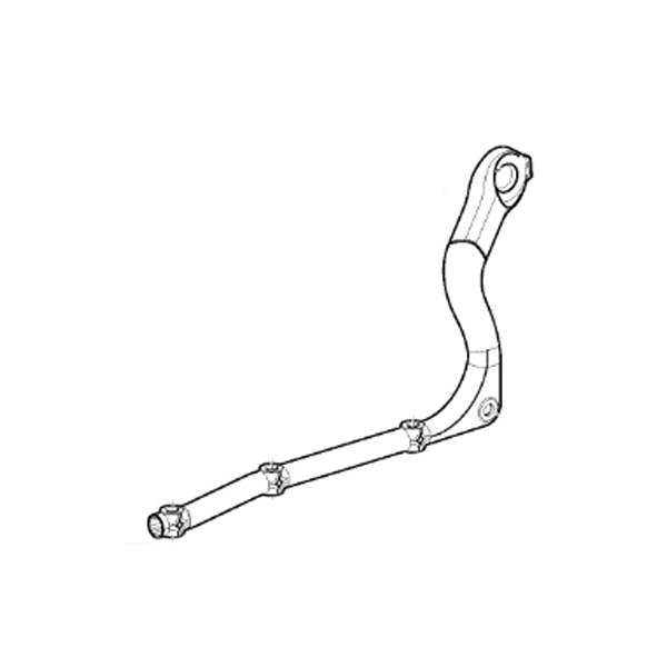 Guidon inférieur partie gauche tondeuse batterie MODEL-1 Stiga - GGP - 381007629/0 - Accessoires Tondeuse