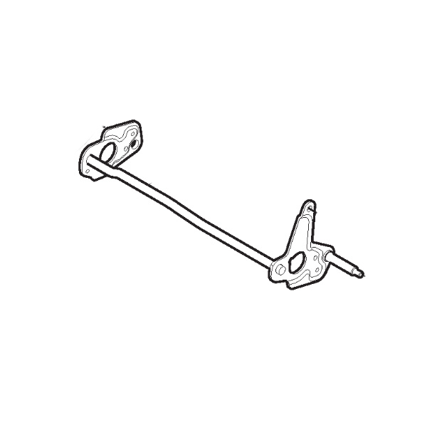 Axe de liaison roue avant tondeuse à batterie Stiga - GGP - 381302877/0 - Bras, Essieu, Étrier