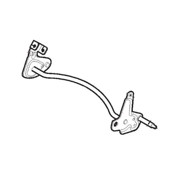 Axe de liaison arrière tondeuse à batterie Stiga - GGP - 381302879/0 - Bras, Essieu, Étrier