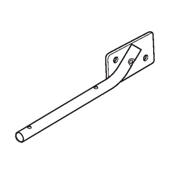 Guidon partie basse gauche tondeuse à batterie Stiga - GGP - 381006387/0 - Accessoires Tondeuse