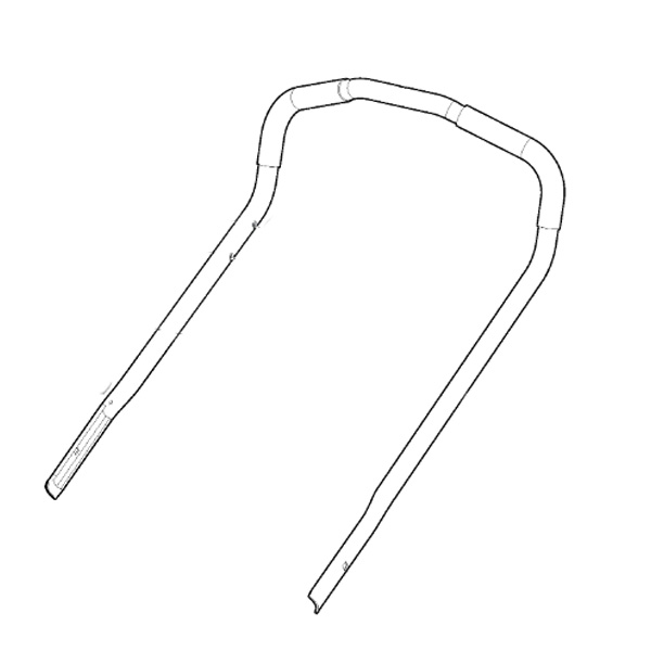 Guidon supérieur jaune + grip tondeuse à batterie Stiga - GGP - 381007676/0 - Accessoires Tondeuse