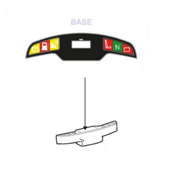 Carte électronique  STIGA - GGP - 382722446/1 - Interrupteur, solénoïde, démarreur