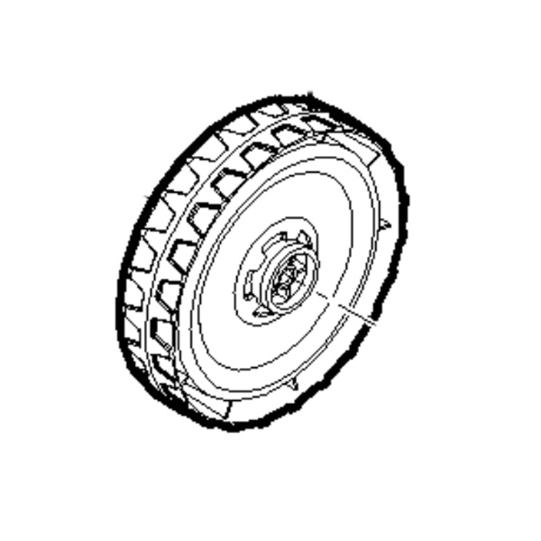 Roue arrière tondeuse à batterie Alpina - GGP - 118802650/0 - Roue tondeuse