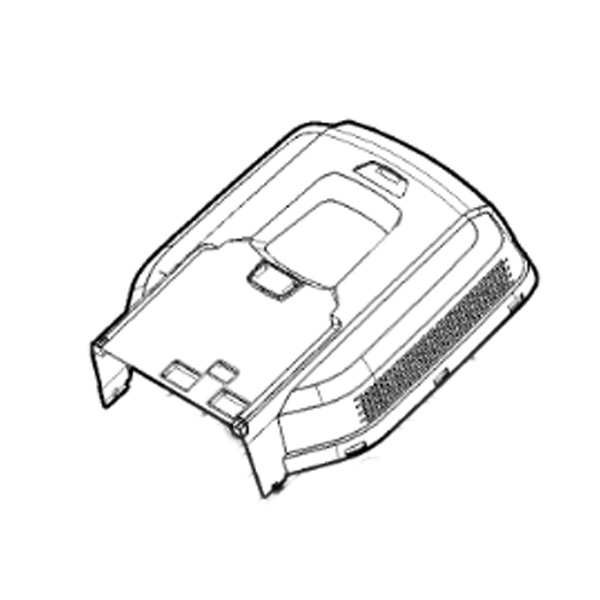 Bac de ramassage tondeuse batterie Alpina - GGP - 118810965/0 - Toile de bac
