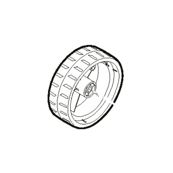 Roue avant tondeuse à batterie Alpina - GGP - 118810984/0 - Roue tondeuse