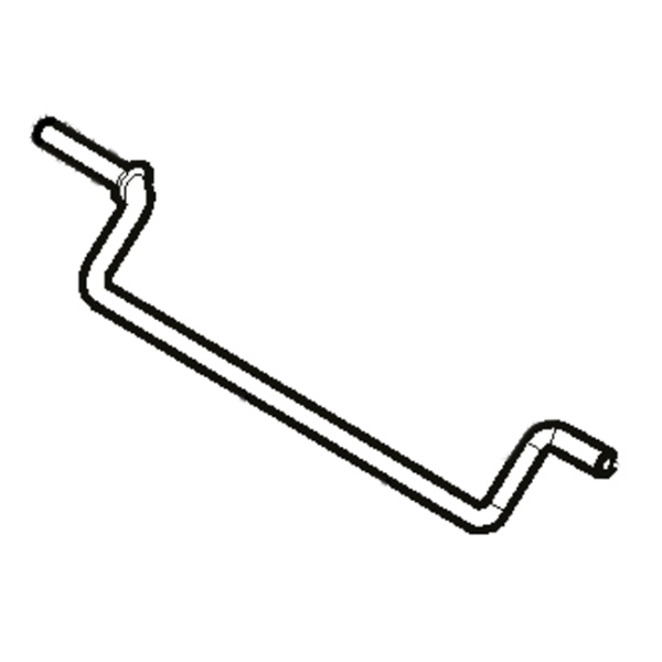 Axe liaison arrière tondeuse à batterie Alpina - GGP - 118810992/0 - Bras, Essieu, Étrier