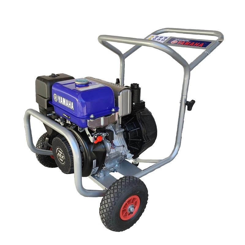Motopompe Yamaha Pression 100 Mts, Châssis Avec Roues, Avec Moteur Mx-400 - Arrosage