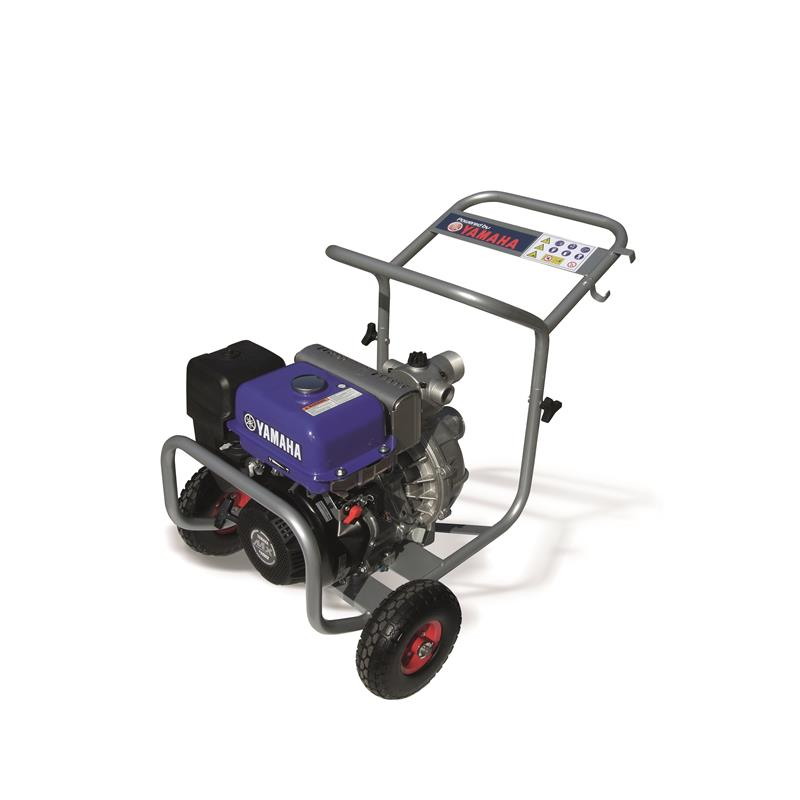 Motopompe Yamaha Pression 80 Mts Avec Chariot 2 Roues Avec Moteur Mx-400 - Arrosage