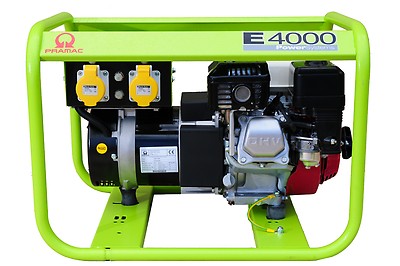 Groupe électrogène Pramac - E4000 SÉRIE E / ERENTAL / ESSENCE - Moteur HONDA GX - PA292SH1000 - Groupe életrogène