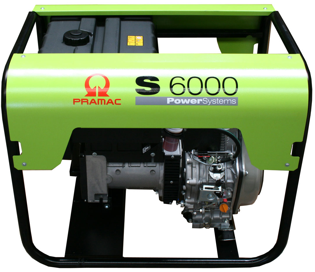 Groupe électrogène Pramac - S6000 SÉRIE S / DIESEL - Moteur YANMAR - PD572TY4001 - Groupe életrogène