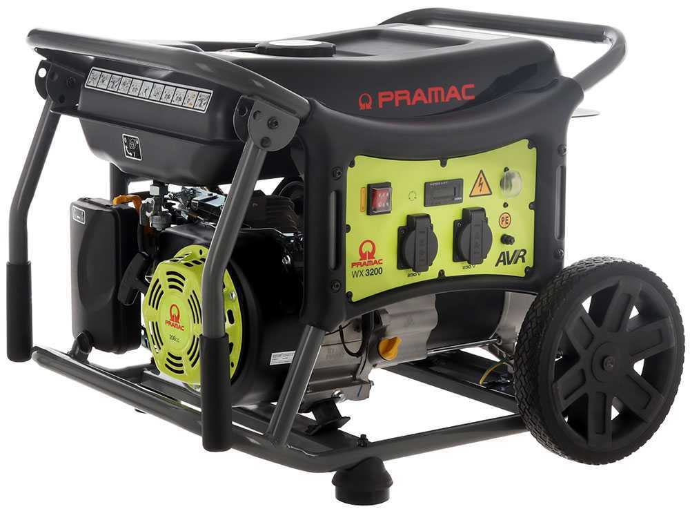 Groupe électrogène Pramac - WX3200 SÉRIE WX / ESSENCE - Moteur POWERMATE OHV - PR242SXBZ03 - Groupe életrogène