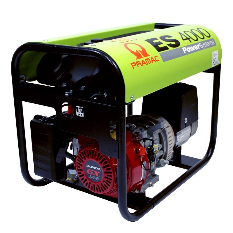 Groupe électrogène Pramac - ES4000 SÉRIE ES / ESSENCE - Moteur HONDA GX - PE292SH1000 - Groupe életrogène