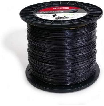 Fil débroussailleuse Carré Nylium Noir ø4.0mm/81m Oregon 581221 - Fil débroussailleuse