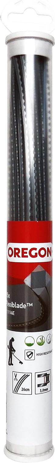 Fil débroussailleuse Carré Flexi-blade Noir/Gris ø3.0mm/26cm Oregon 111114E - Fil débroussailleuse
