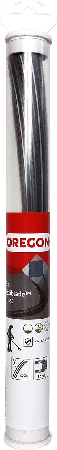 Fil débroussailleuse Carré Flexi-blade Noir/Gris ø3.5mm/26cm Oregon 111115E - Fil débroussailleuse