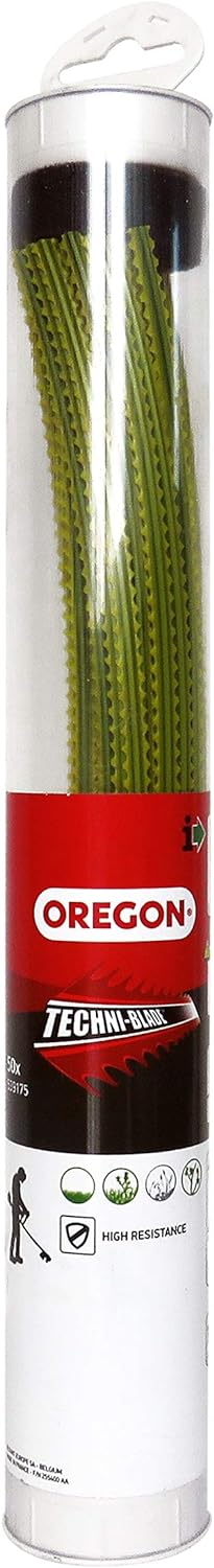 Fil débroussailleuse Carré Techni-Blade Jaune ø6.0mm/26cm Oregon 539175 - Fil débroussailleuse
