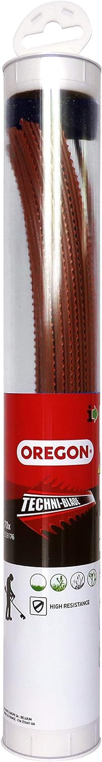 Fil débroussailleuse Carré Techni-Blade Rouge ø7.0mm/26cm Oregon 539174 - Fil débroussailleuse