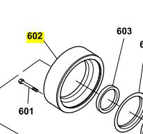 Bandage de roue motrice crantée pour modèle Te/gx12/cx14 - Accueil
