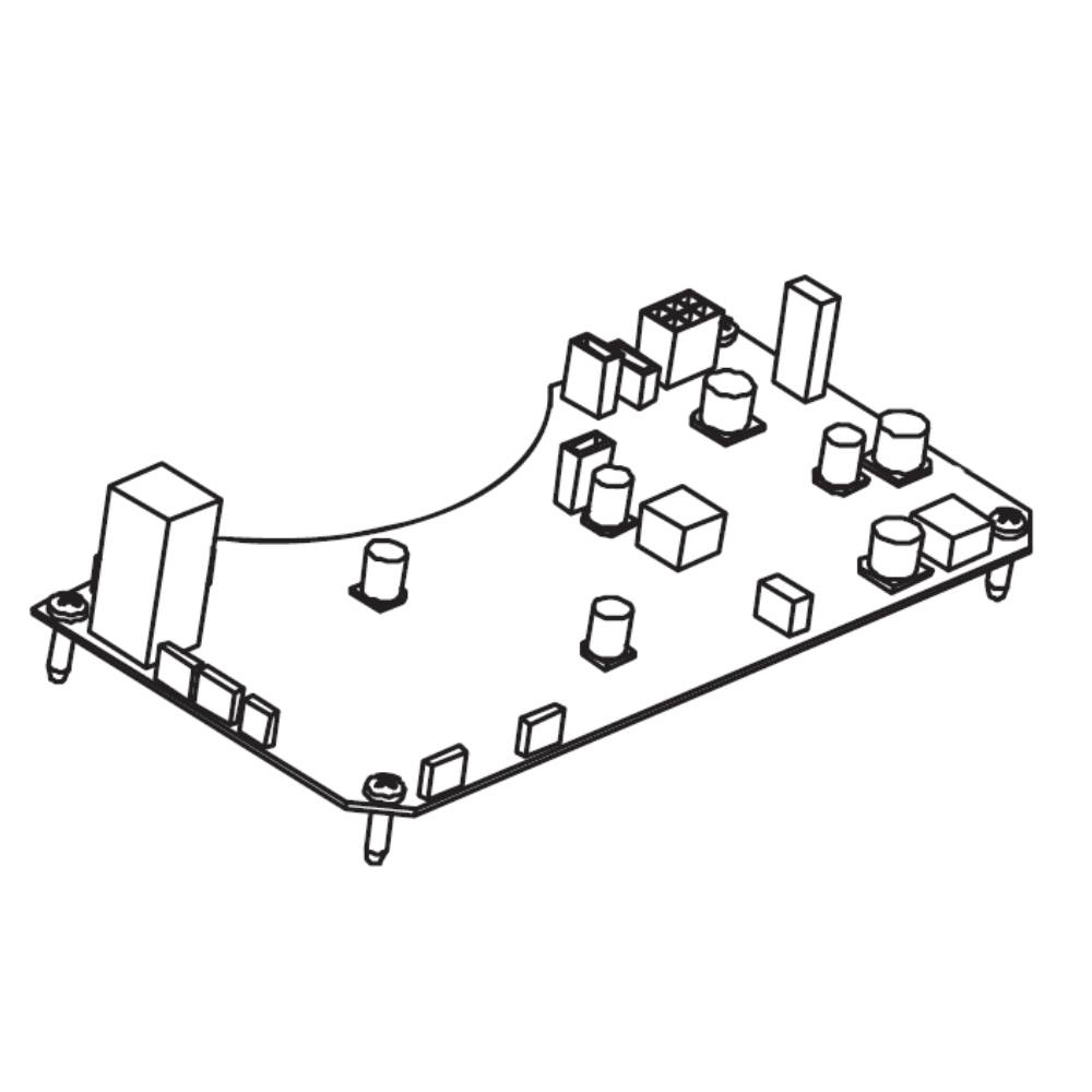 Carte mère électronique pour Robot tondeuse Yard Force Compact 280 - Interrupteur, solénoïde, démarreur