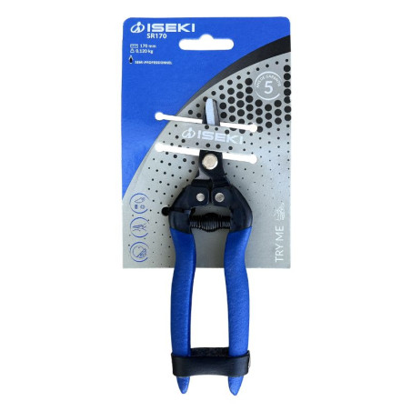 Sécateur De Récolte ISEKI - SR170 semi-pro de 170 mm à lame droite - Sécateur