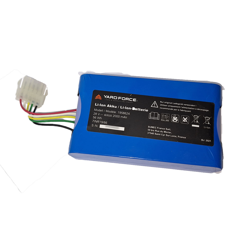 Batterie pour Robot Tondeuse 28 V 2.0 Ah YARDFORCE - 1958624001 - Accessoires pour robot