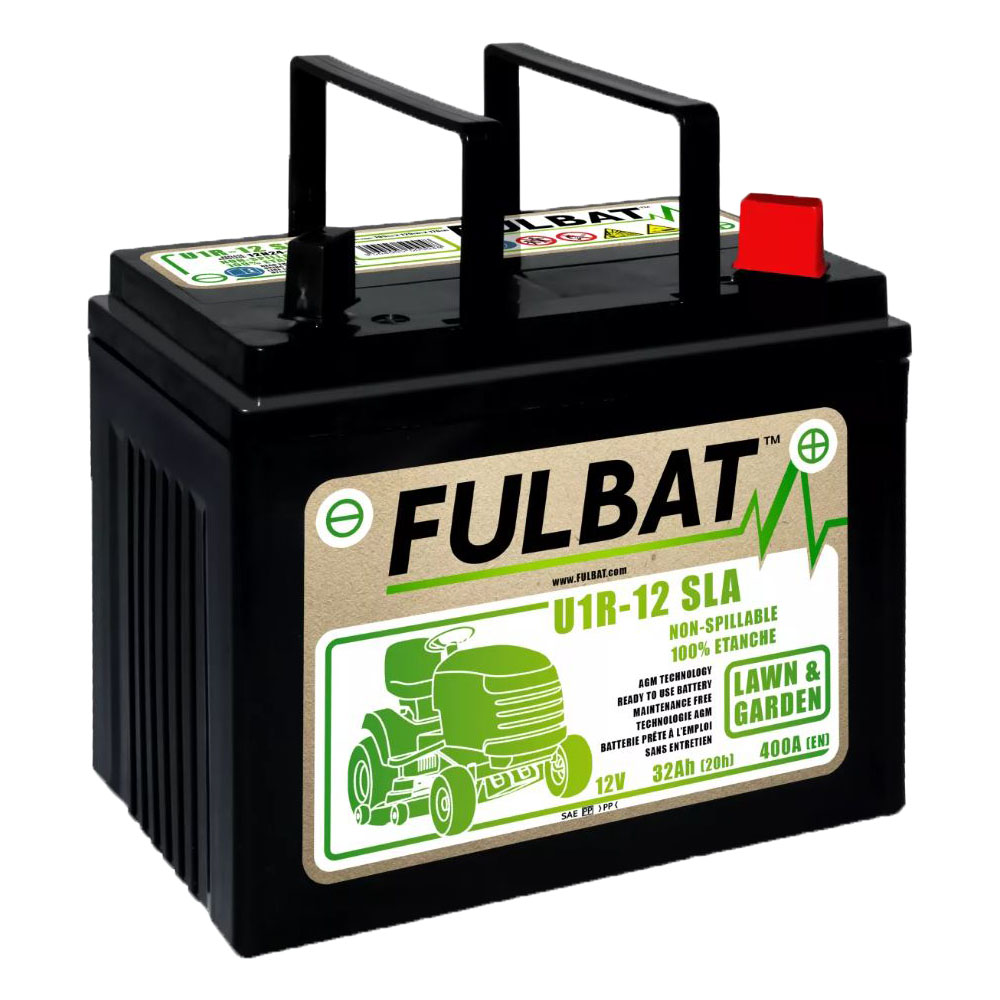 BATTERIE U1R-12 SLA (AGM+POIGNE) étanche 12V 32 Ah - Batterie