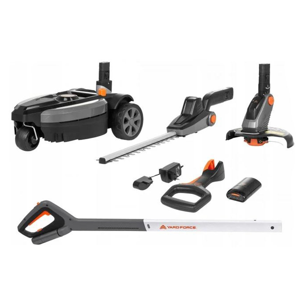 Tondeuse à batterie interchangeable en Coupe Bordure et Taille-Haie - I Flex - YARDFORCE LMF24BN - Taille-haie