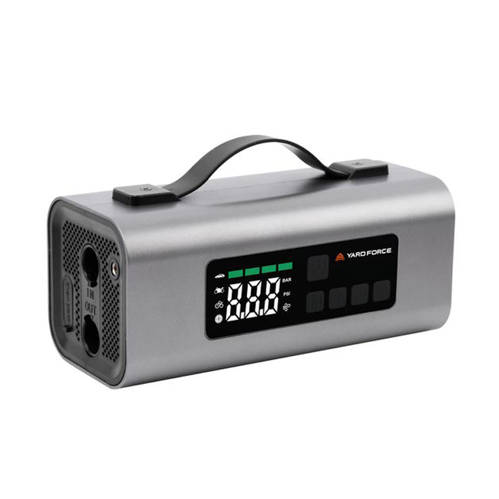 Compresseur d'air et Booster JUMPSTART Multifonction - YARDFORCE LXAP153 - Chargeur de batterie