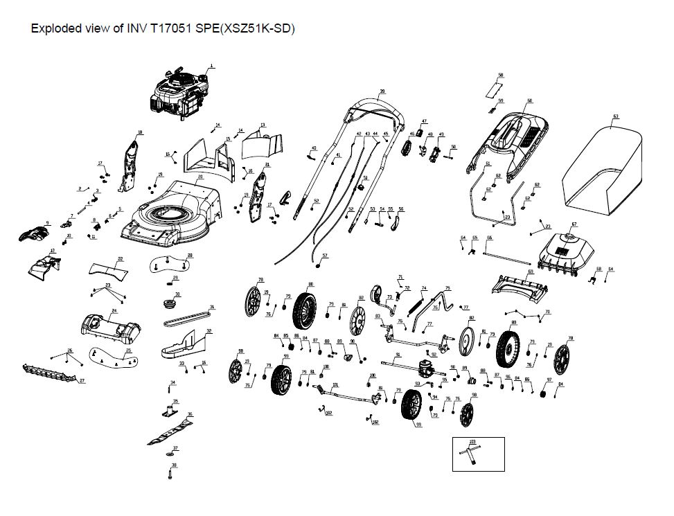 Couplage - 1002179000 pour INV T17051 SPE, INV T17051 SPE DE, INV T20053 SPE DE - Pièces détachées & conso