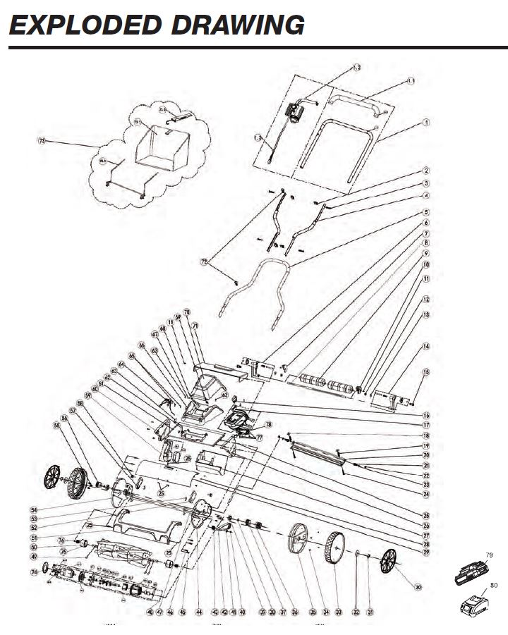 Ensemble moteur - 10204930000001 pour LM C38A - Moteur