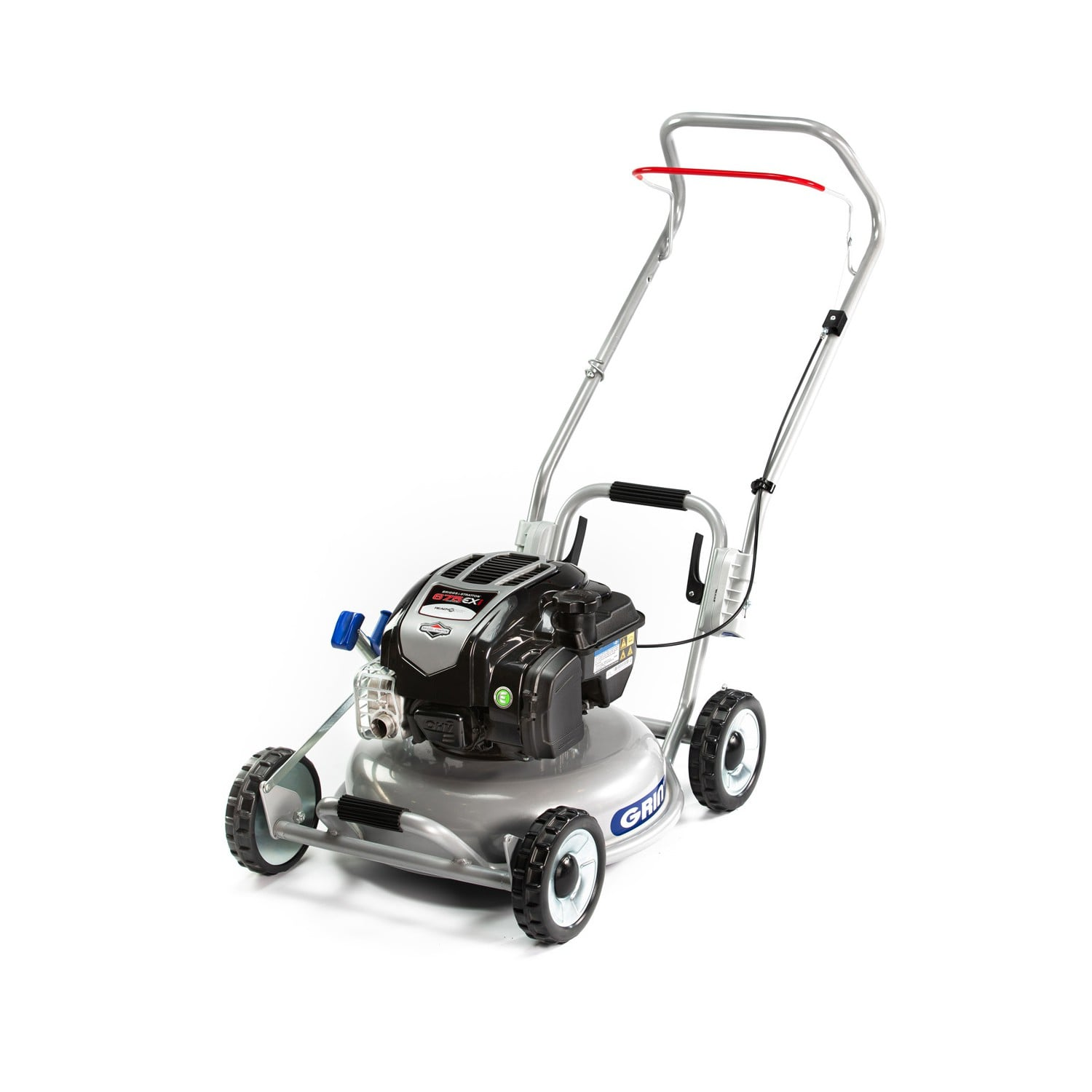 Tondeuse Thermique Grin HM46 B&S - Briggs & Stratton 675 - 46 cm - 4 temps - 163 cm³ - Tondeuse à gazon