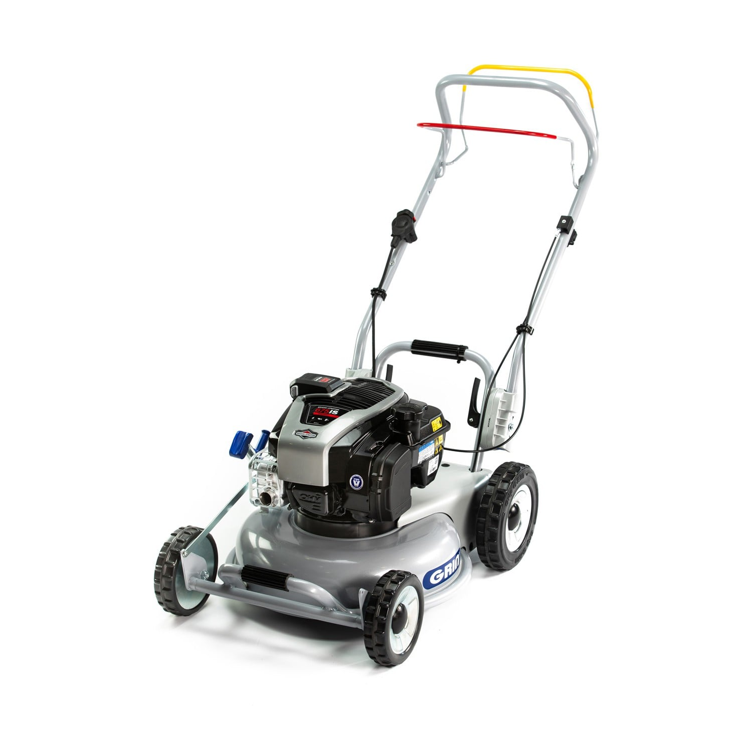 Tondeuse Thermique Grin HM46A IS - Briggs & Stratton 675 - 46 cm - 4 temps - 163 cm³ - Tondeuse à gazon