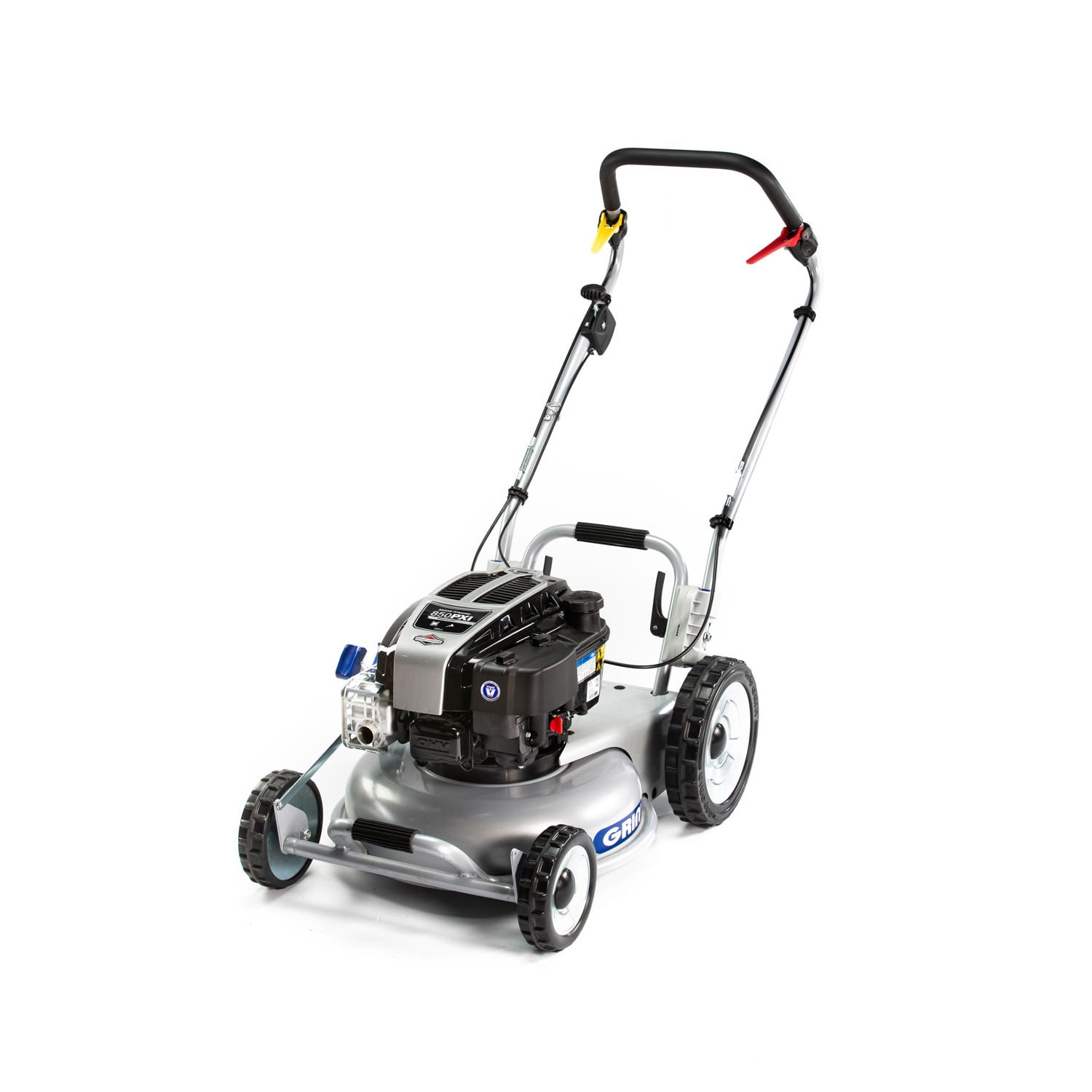 Tondeuse Thermique Grin PM46A B&S - Briggs & Stratton 850 - 46 cm - 4 temps - 190 cm³ - Tondeuse à gazon
