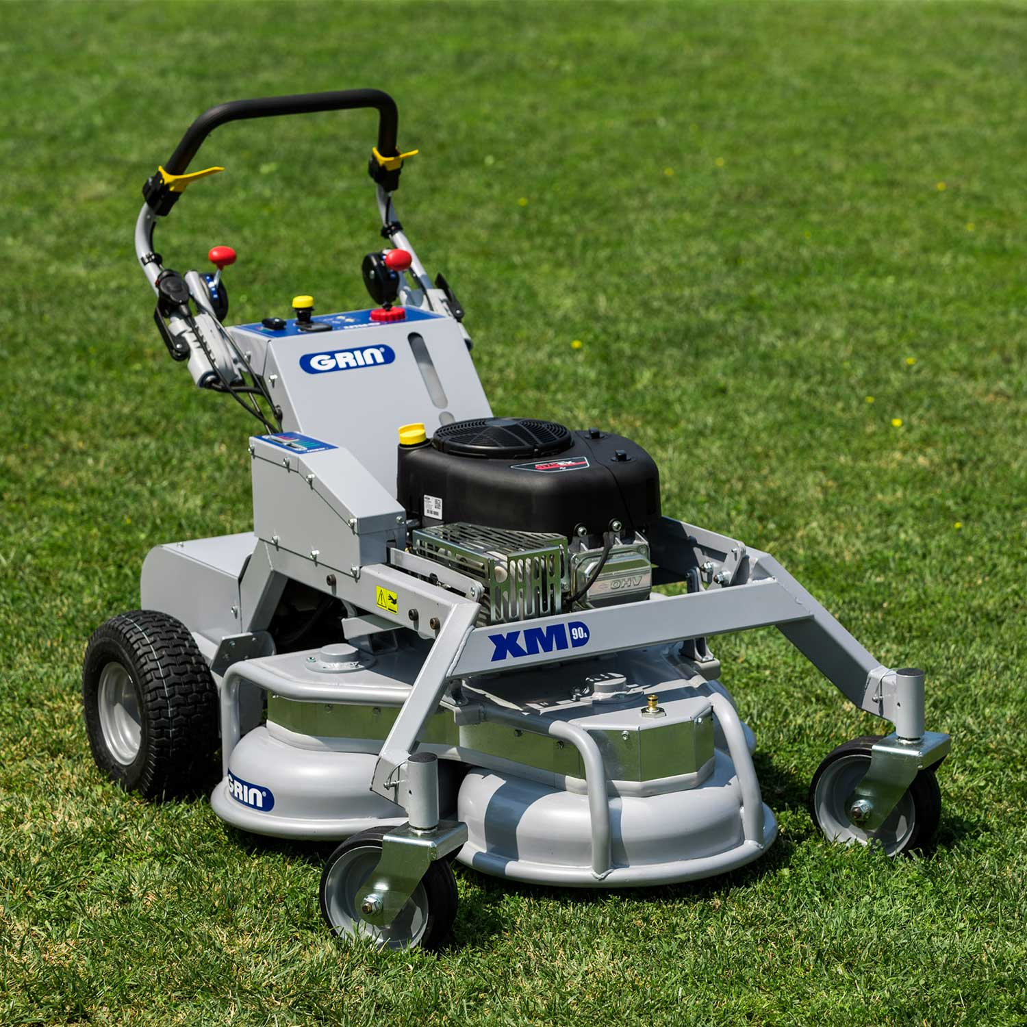Tondeuse Thermique Grin XM90A - Briggs & Stratton 4175EX - 90 cm - 4 temps - 500 cm³ - Tondeuse à gazon