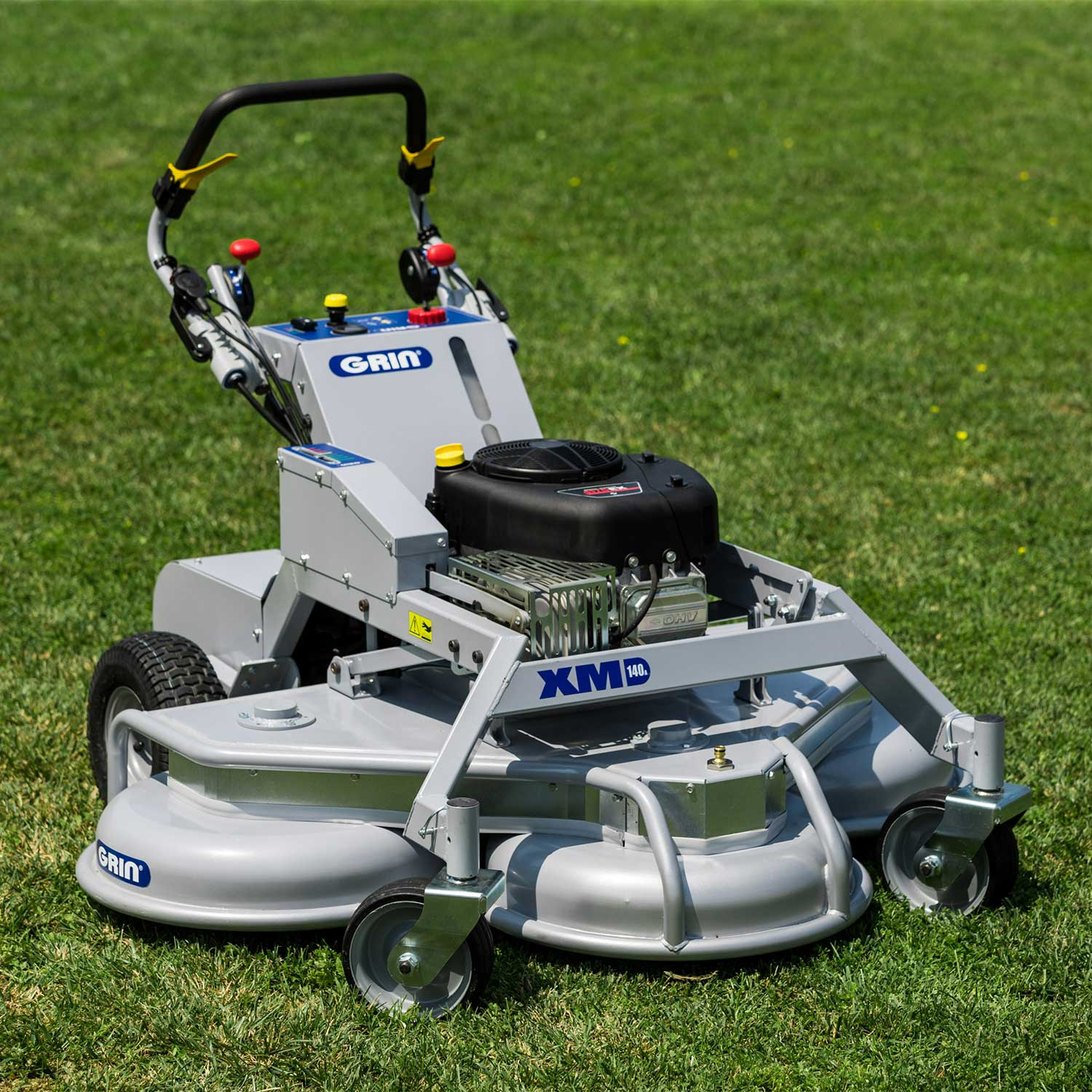 Tondeuse Thermique Grin XM140A - Briggs & Stratton 4175EX - 140 cm - 4 temps - 500 cm³ - Tondeuse à gazon