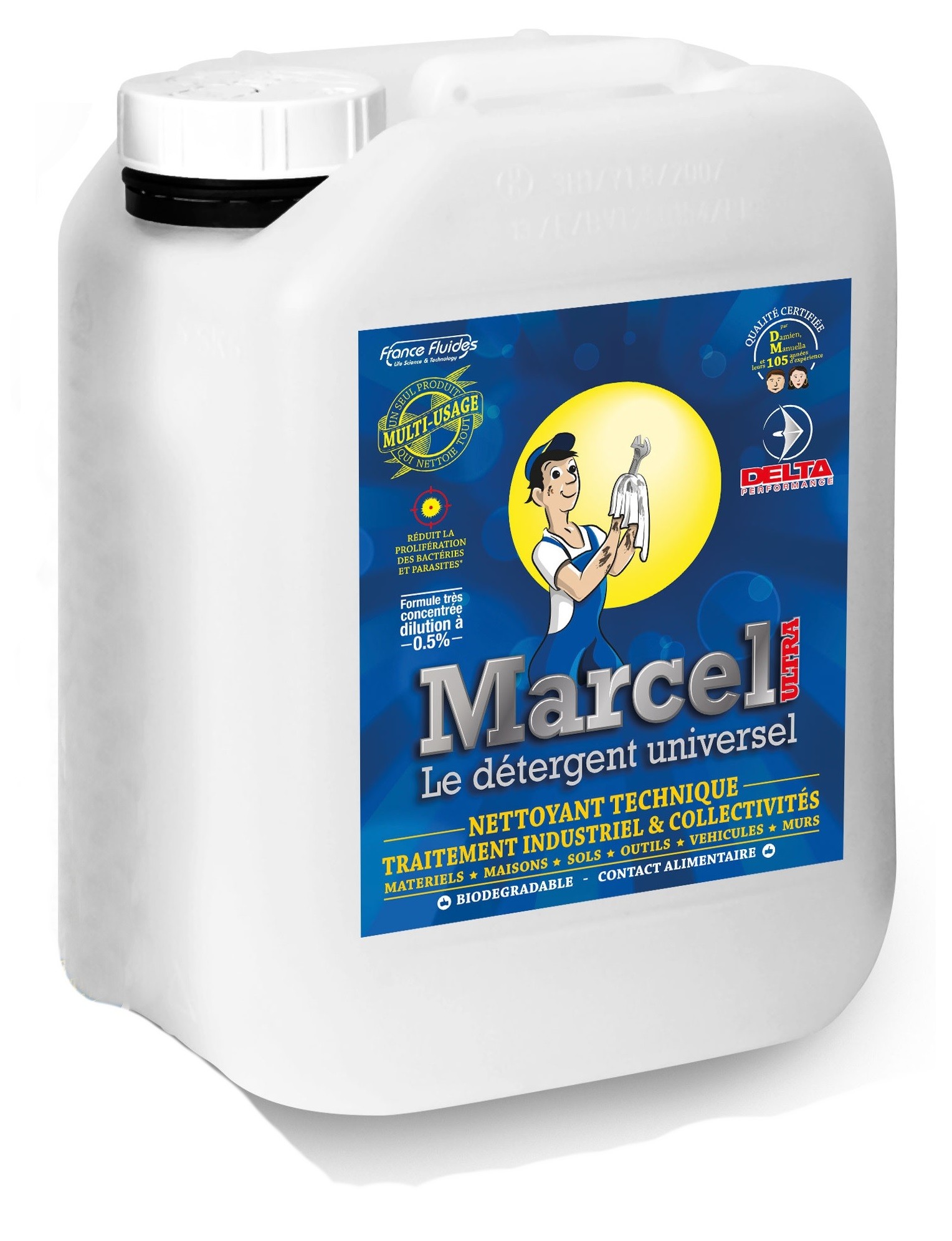 Savon Liquide Nettoyant Détergent Marcel 5L - Nettoyage