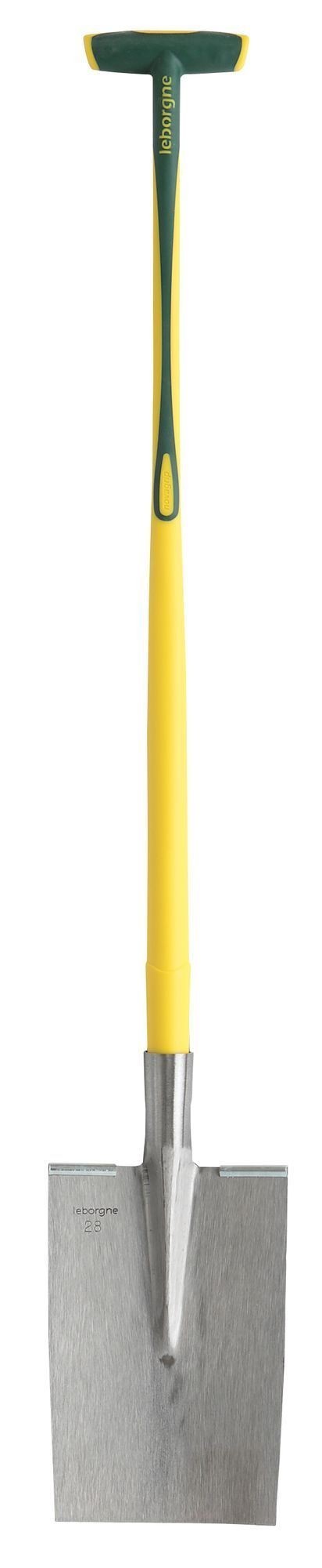 Louchet Senlis poli 28 cm manche béquille Novagrip LEBORGNE - Louchet