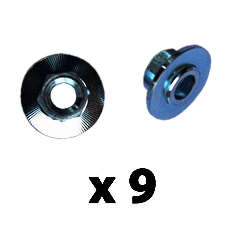Ecrou de lame blister de 9 HONDA - Accessoires pour robot