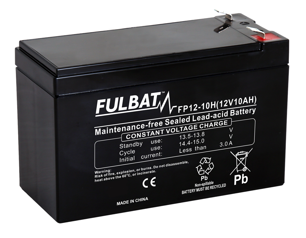 BATTERIE FP12-10H ETANCHE 12V 10.5 Ah 151-65-117 - Batterie