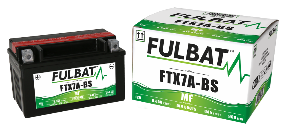 BATTERIE FTX7A-BS ACIDE SEPARE (FOURNI) 12V 6.3 Ah 150-87-93 + / - - Batterie