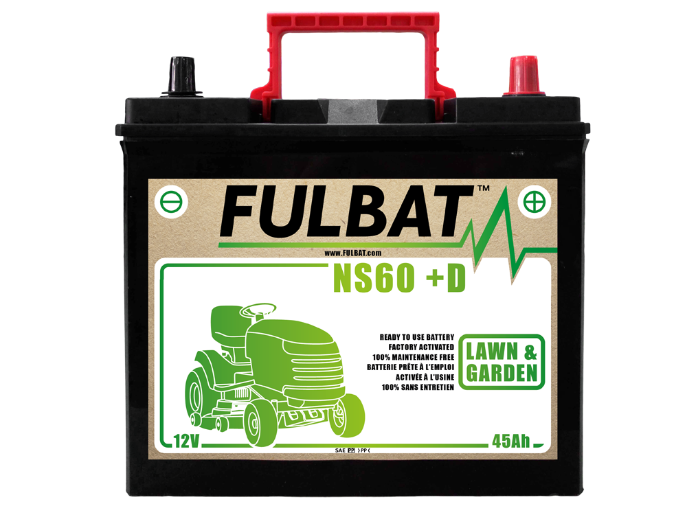 BATTERIE NS60 (+D) Ca/Ca 12V 45 Ah 236-128-222 - / + - Batterie